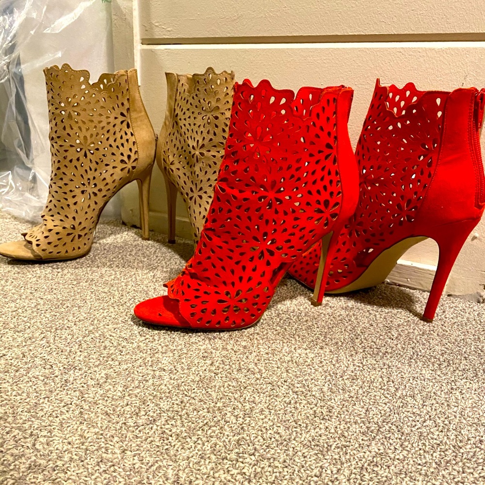Beautiful Aldo High Heels with Cut Out Details